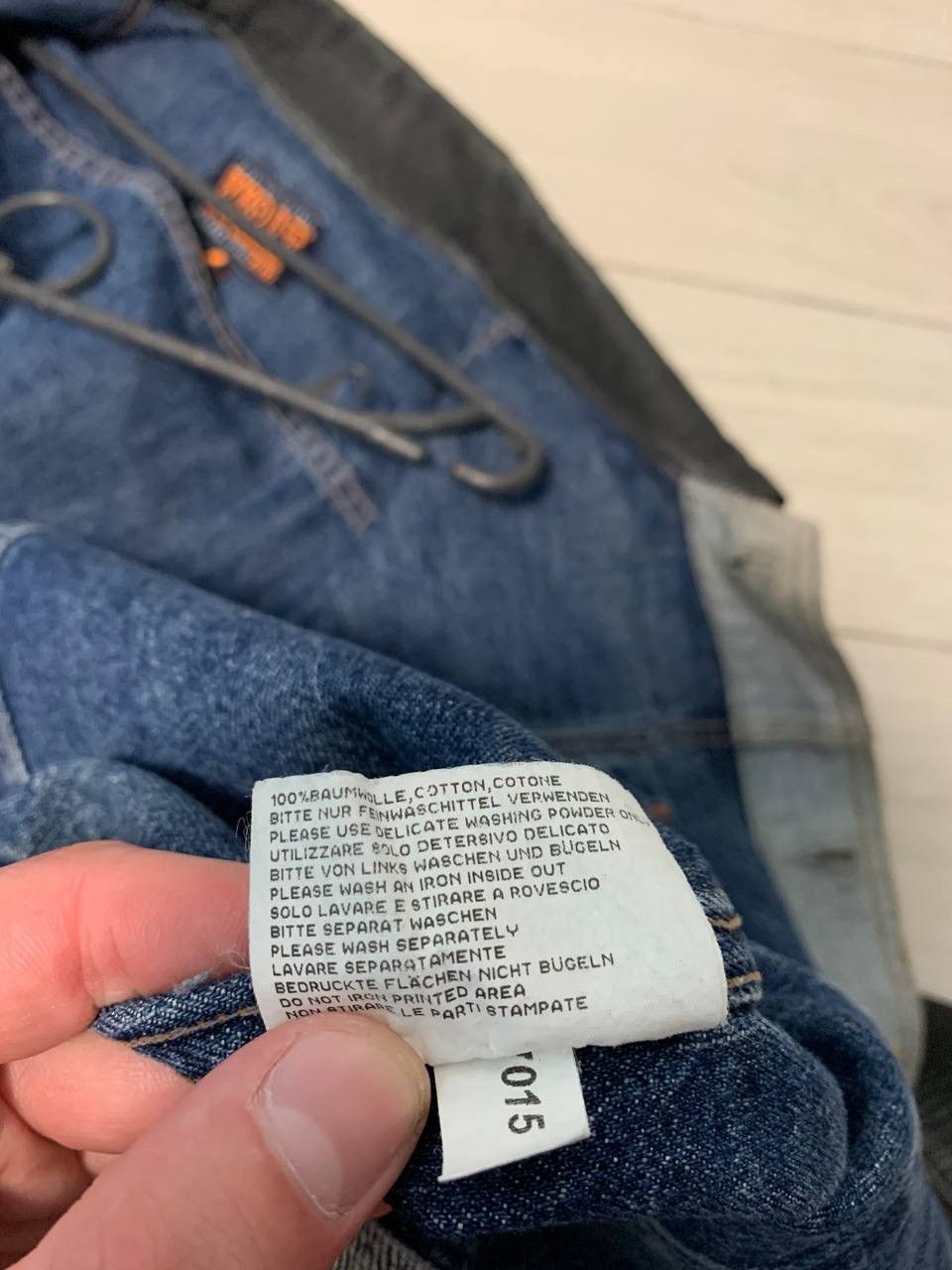 W&LT × Walter Van Beirendonck Bolt jeans Jacket Size US XL / EU 56 / 4 - 11 Thumbnail