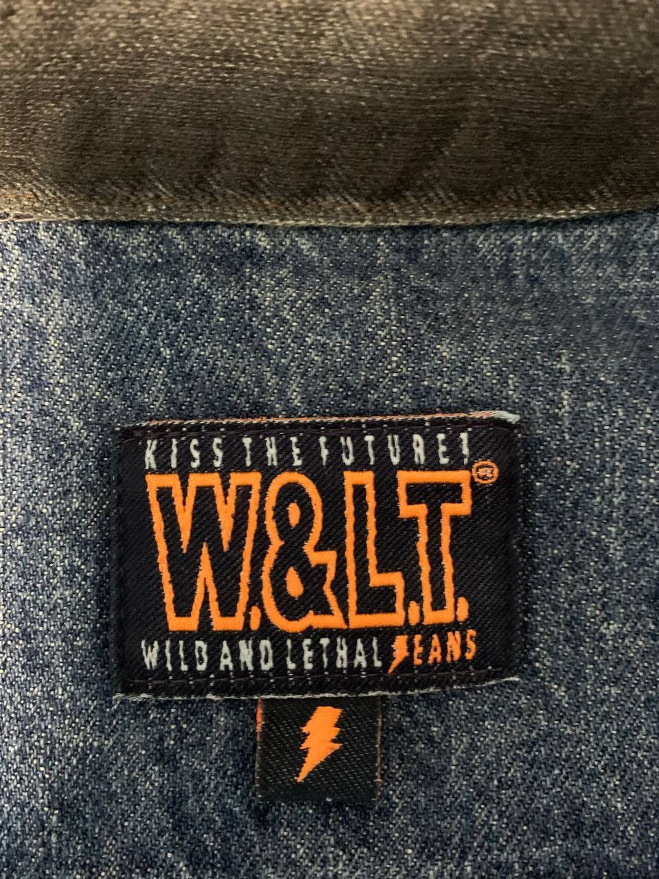 W&LT × Walter Van Beirendonck Bolt jeans Jacket Size US XL / EU 56 / 4 - 22 Thumbnail