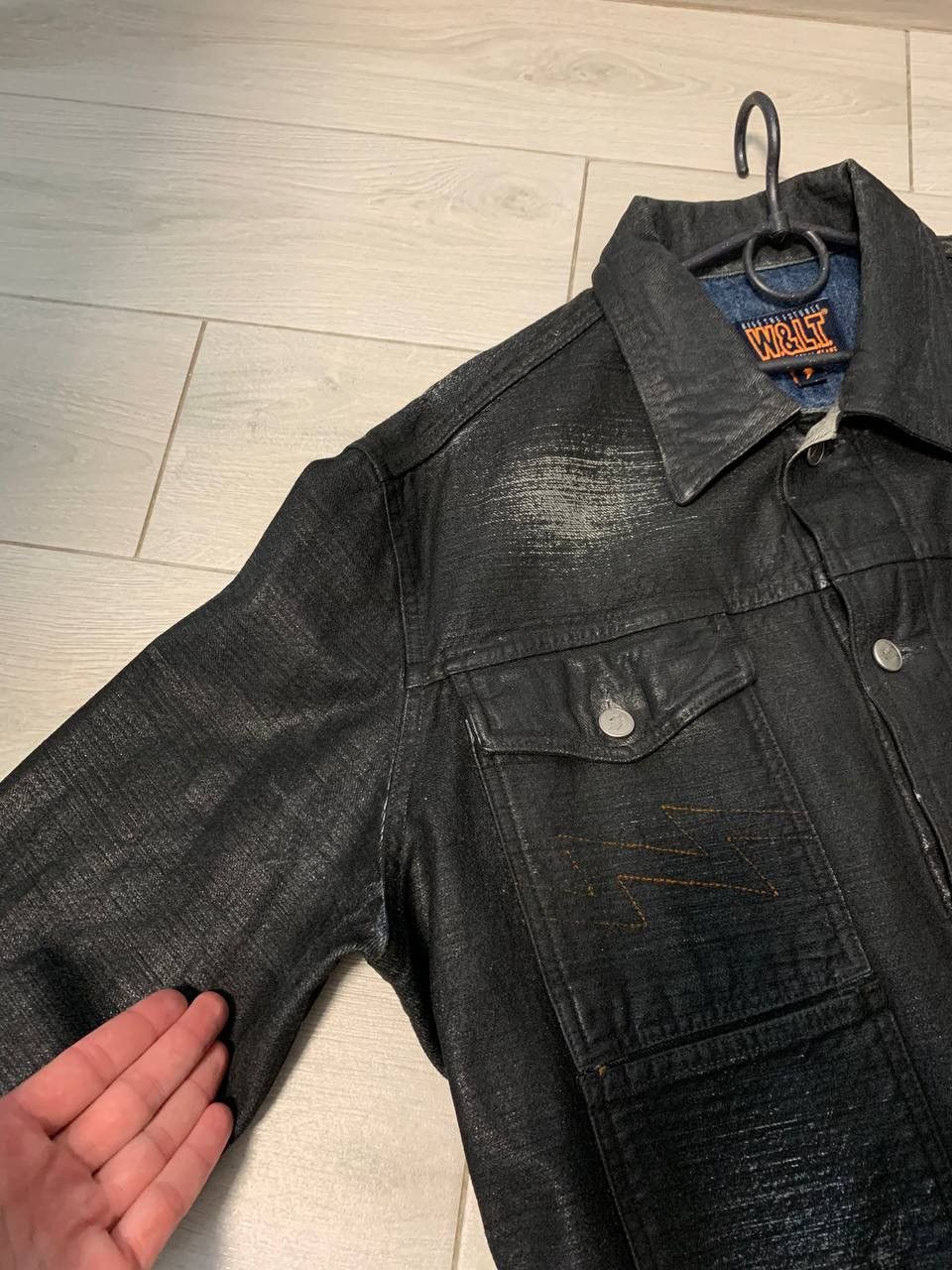 W&LT × Walter Van Beirendonck Bolt jeans Jacket Size US XL / EU 56 / 4 - 20 Thumbnail