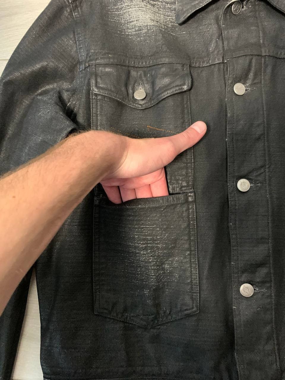 W&LT × Walter Van Beirendonck Bolt jeans Jacket Size US XL / EU 56 / 4 - 5 Thumbnail