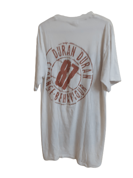 Band Tees Vintage Duran Duran Strange Behaviour 1987 T Shirt Size US L / EU 52-54 / 3 - 2 Thumbnail