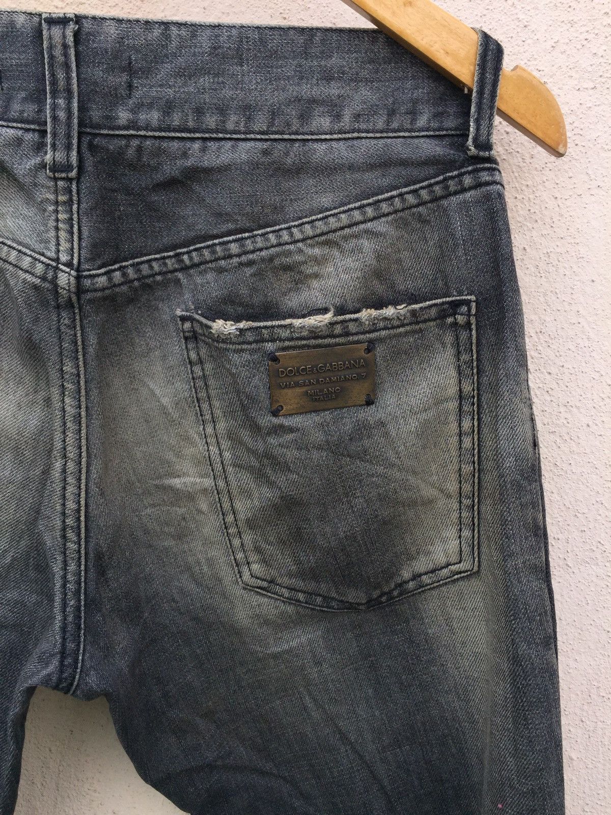 Dolce & Gabbana D&G Via San Damiano 7 Jeans Size US 28 / EU 44 - 6 Thumbnail