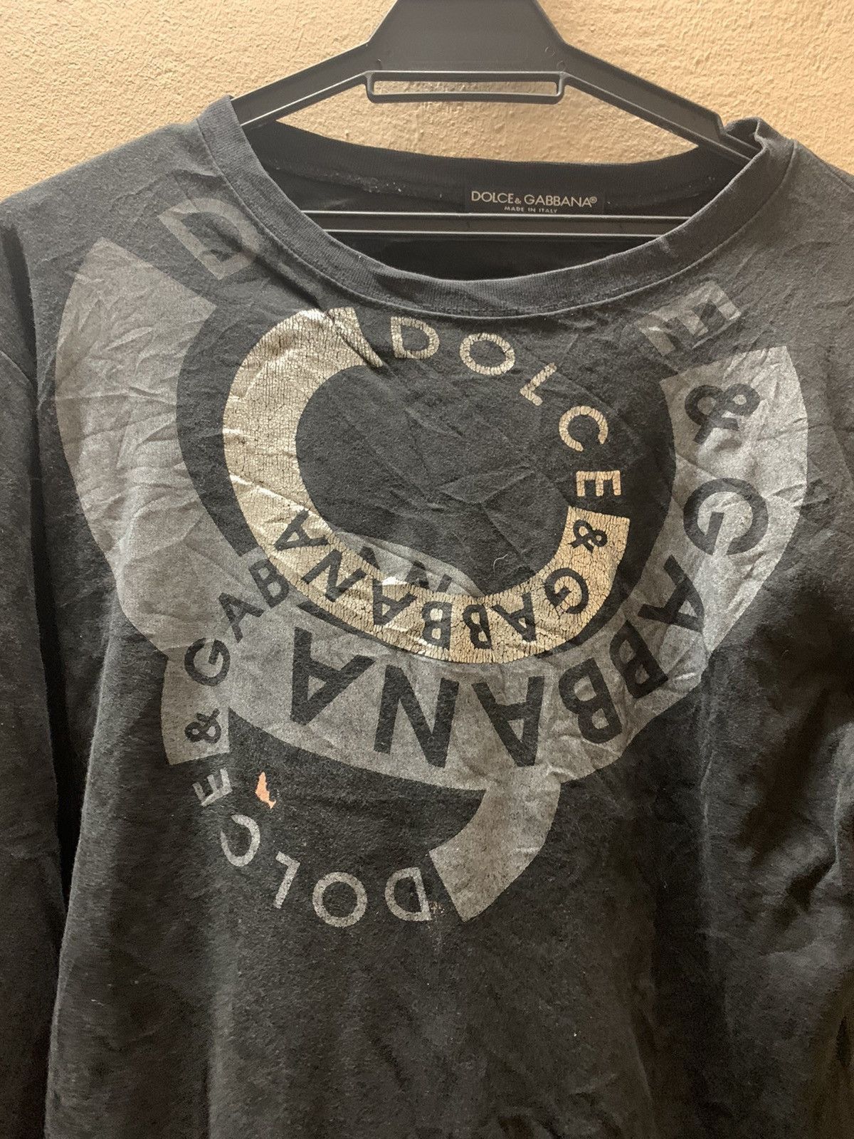 Dolce & Gabbana Dolce & Gabbana Nice Long Sleeve Tee Size US L / EU 52-54 / 3 - 3 Thumbnail