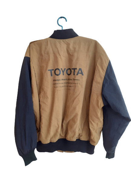 Japanese Brand Vintage 90's Toyota Nice Design Style Jacket Design Rare Size US L / EU 52-54 / 3 - 2 Thumbnail