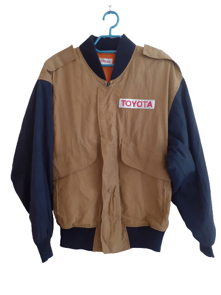 Japanese Brand Vintage 90's Toyota Nice Design Style Jacket Design Rare Size US L / EU 52-54 / 3 - 1 Thumbnail