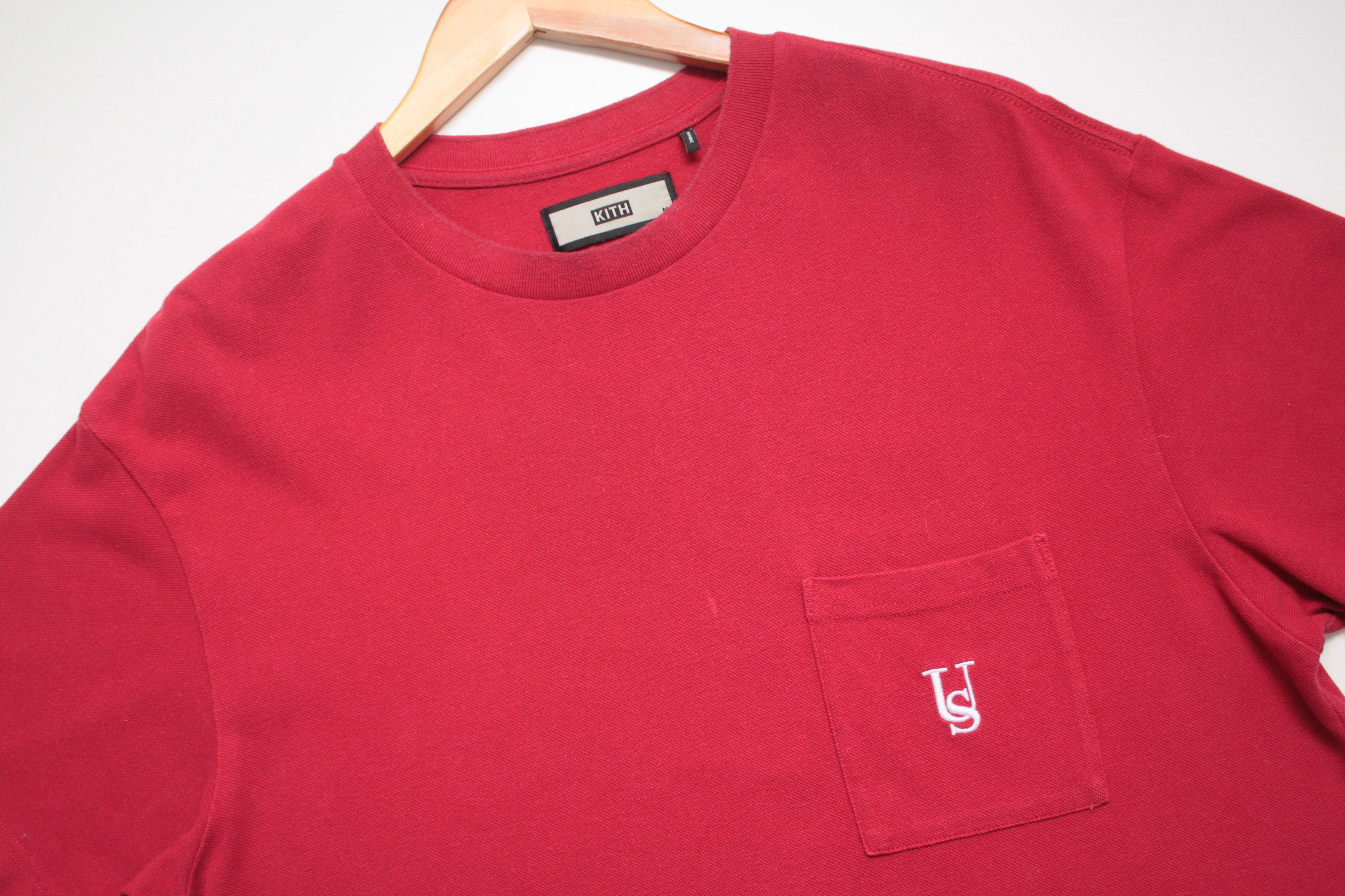 Kith Kith US Red Short Sleeve T-Shirt Size US L / EU 52-54 / 3 - 3 Thumbnail