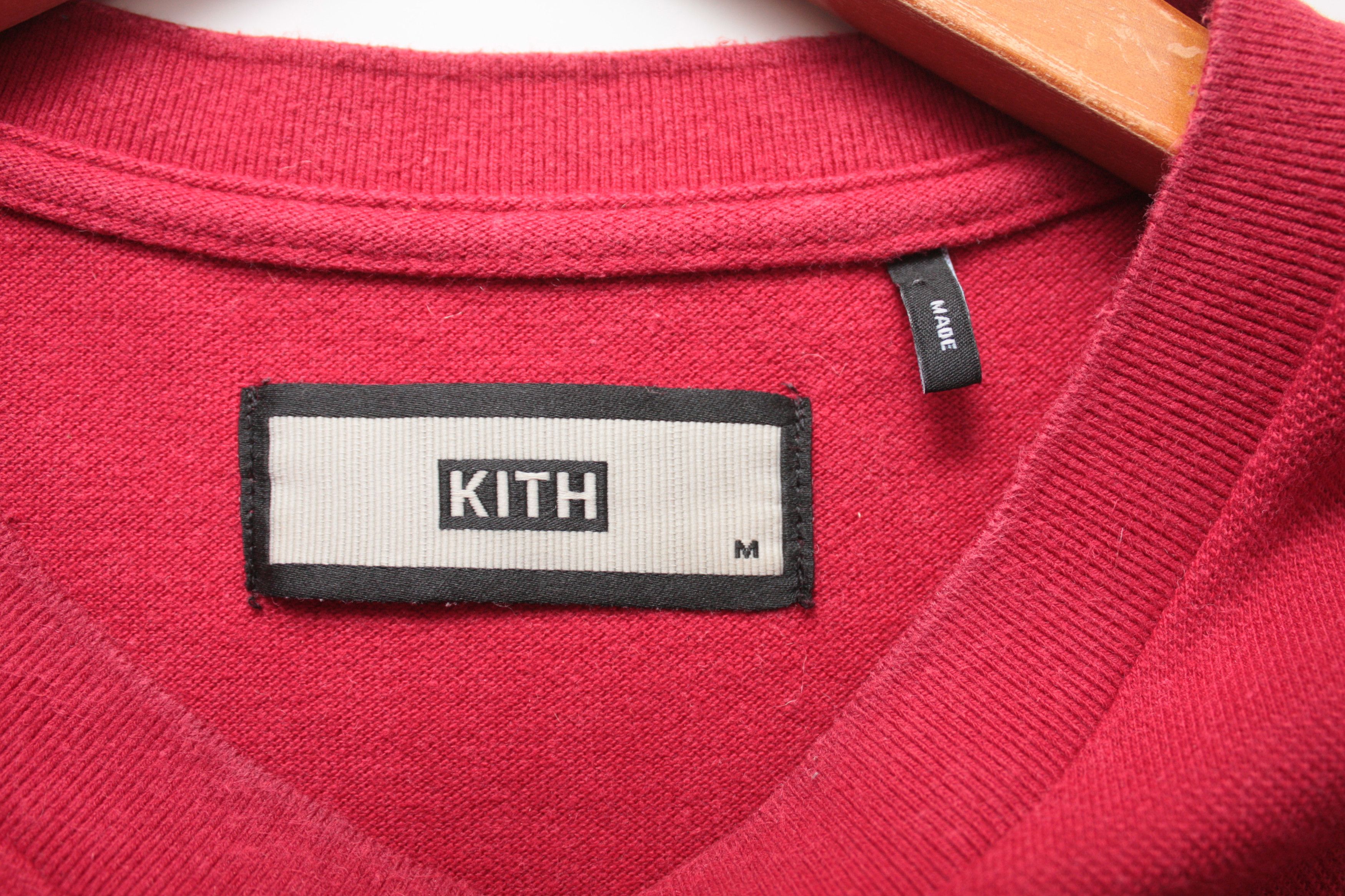 Kith Kith US Red Short Sleeve T-Shirt Size US L / EU 52-54 / 3 - 4 Thumbnail