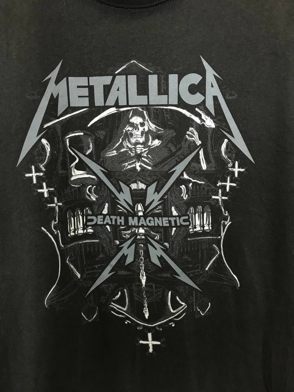 Band Tees × Metallica Metallica Death Magnetic Skulls rock band tee Size US XL / EU 56 / 4 - 3 Thumbnail