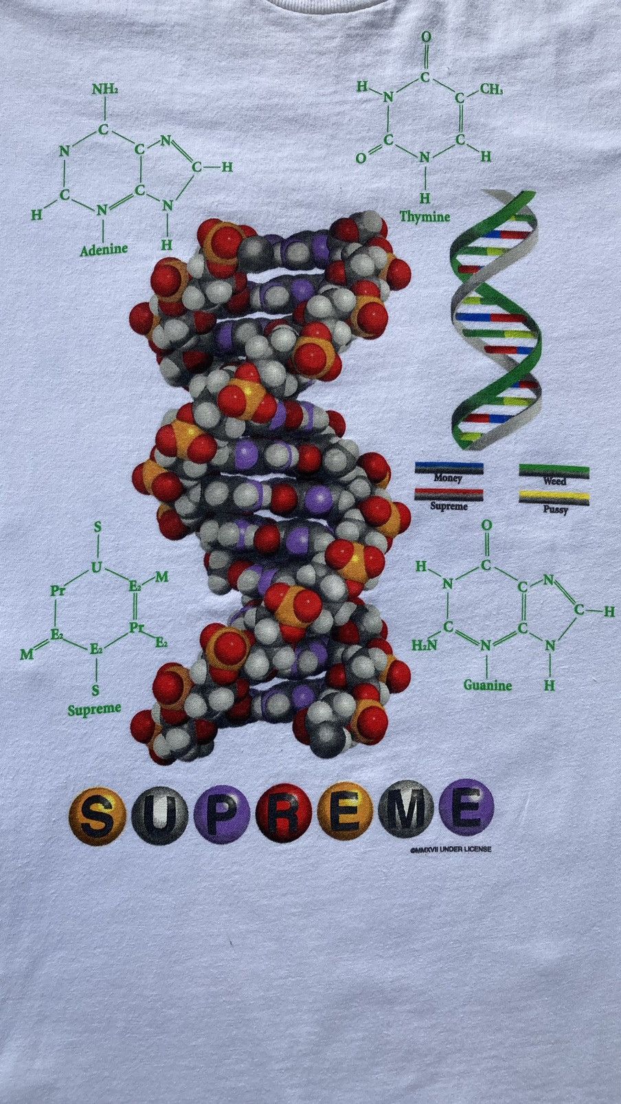 Supreme AUTHENTIC SUPREME DNA TEE Size US M / EU 48-50 / 2 - 7 Thumbnail