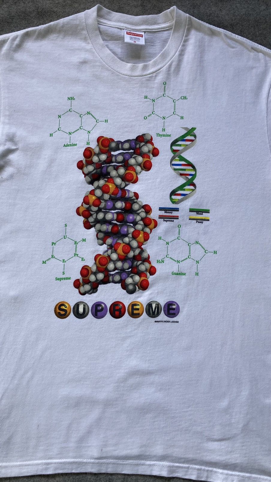 Supreme AUTHENTIC SUPREME DNA TEE Size US M / EU 48-50 / 2 - 8 Thumbnail