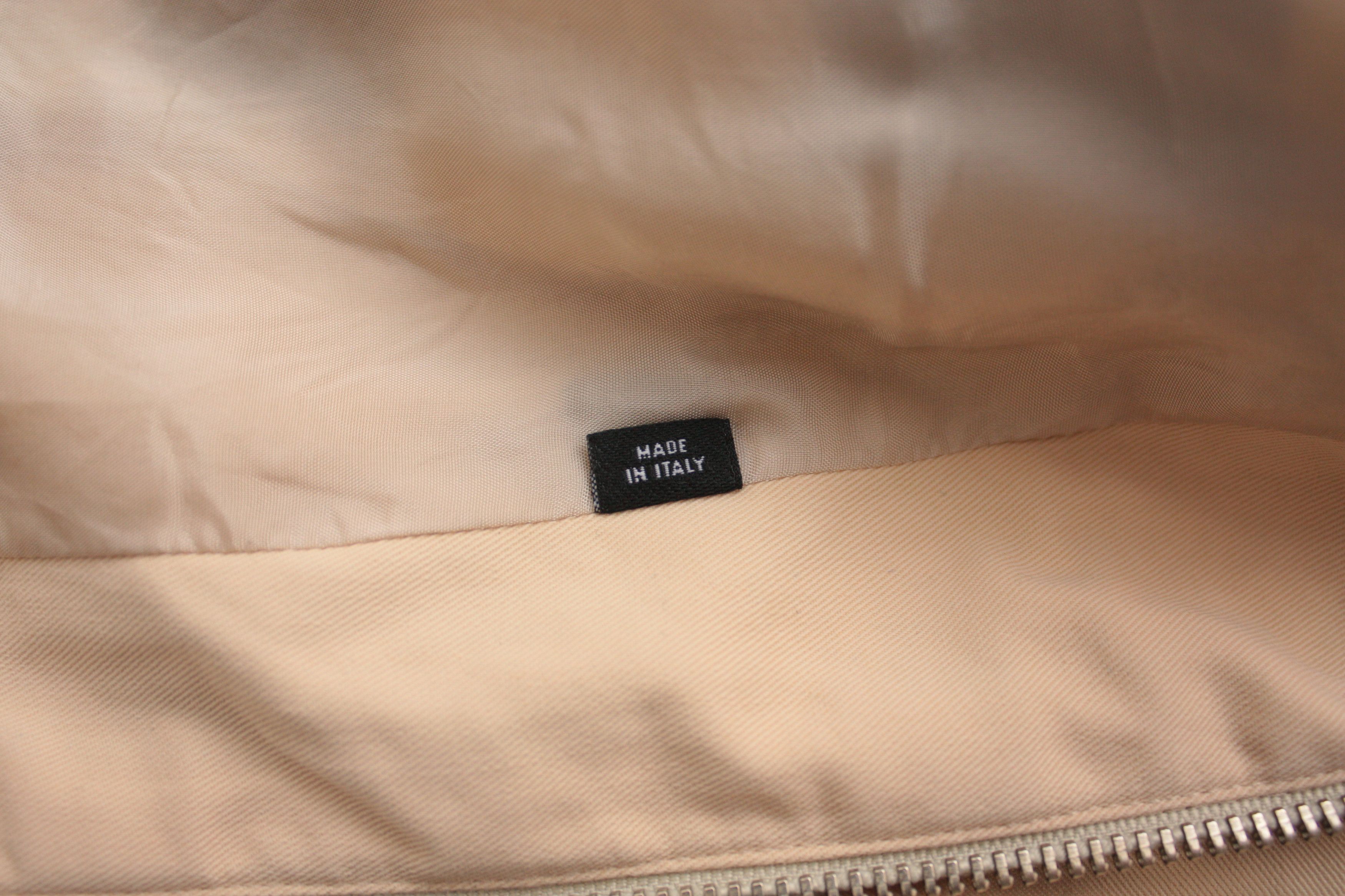 Versace Versus Gianni Versace Beige Striped Black Jacket Women's Size S / US 4 / IT 40 - 10 Thumbnail