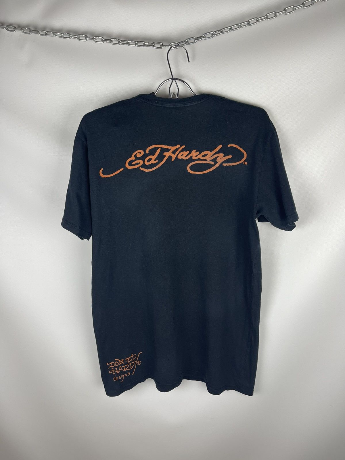 Christian Audigier × Ed Hardy Ed Hardy by Christian Audigier death tough vintage tee shirt Size US L / EU 52-54 / 3 - 8 Thumbnail