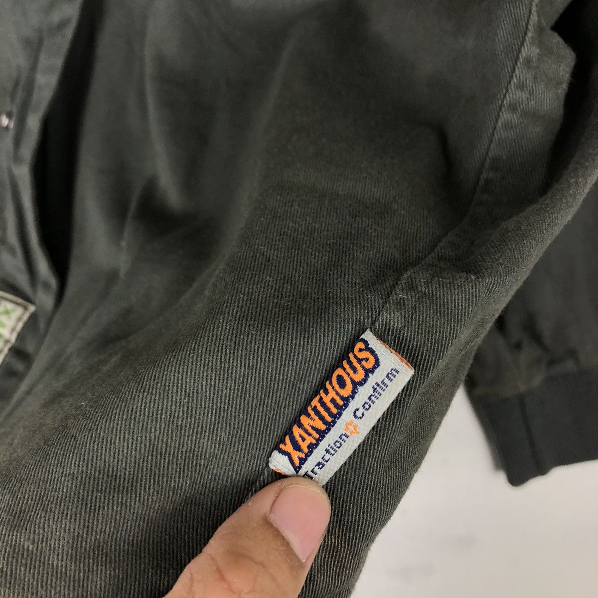 Japanese Brand BOMBER JACKET XANTHOUS BIG LOGO STREETWEAR RIOT RIOT DESIGN Size US L / EU 52-54 / 3 - 13 Thumbnail
