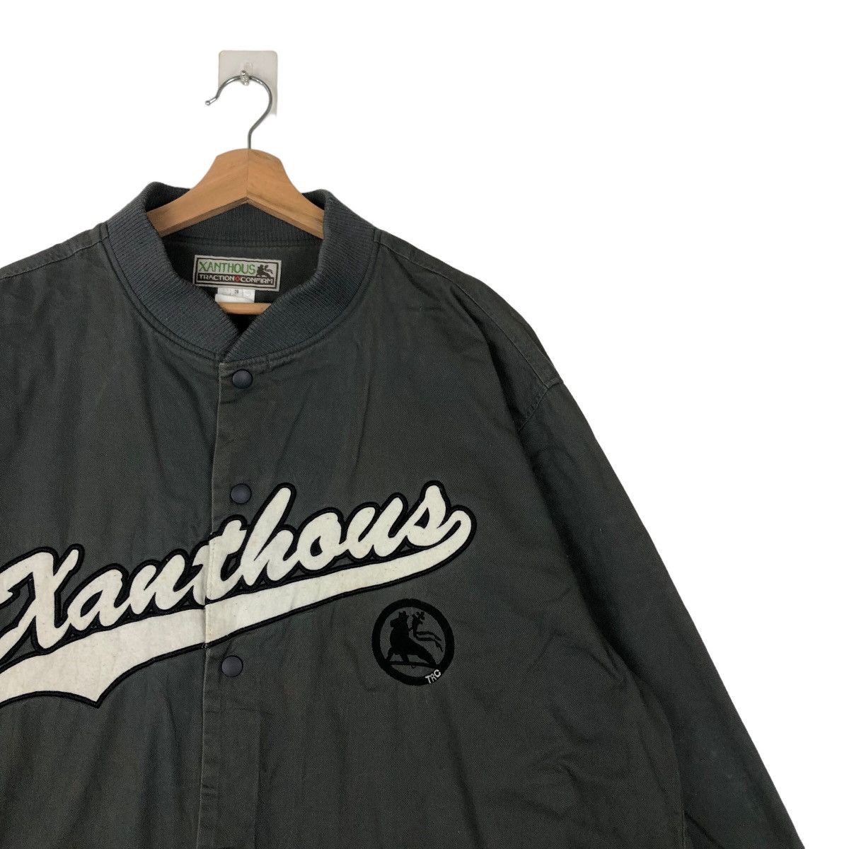 Japanese Brand BOMBER JACKET XANTHOUS BIG LOGO STREETWEAR RIOT RIOT DESIGN Size US L / EU 52-54 / 3 - 5 Thumbnail