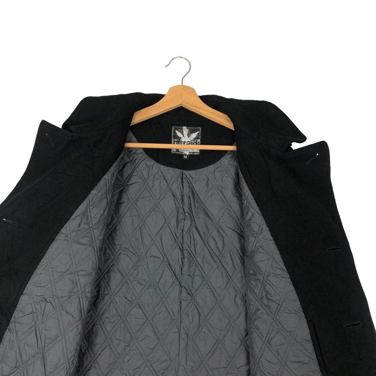 Japanese Brand VINTAGE WOOL JACKET DOUBLE BREAST NITRAID ISSEY MIYAKE Size US M / EU 48-50 / 2 - 11 Thumbnail