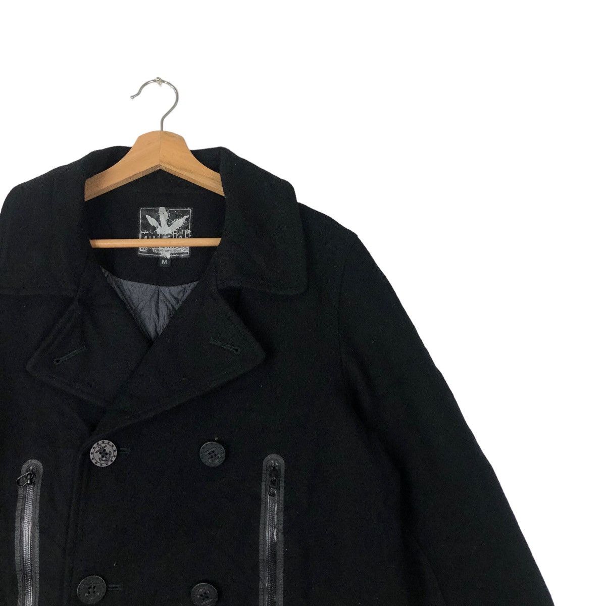 Japanese Brand VINTAGE WOOL JACKET DOUBLE BREAST NITRAID ISSEY MIYAKE Size US M / EU 48-50 / 2 - 5 Thumbnail