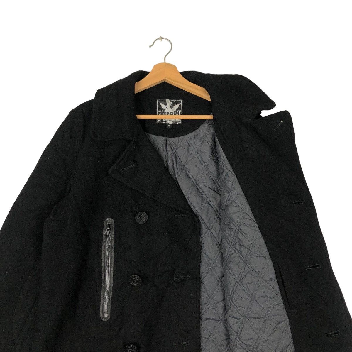 Japanese Brand VINTAGE WOOL JACKET DOUBLE BREAST NITRAID ISSEY MIYAKE Size US M / EU 48-50 / 2 - 10 Thumbnail
