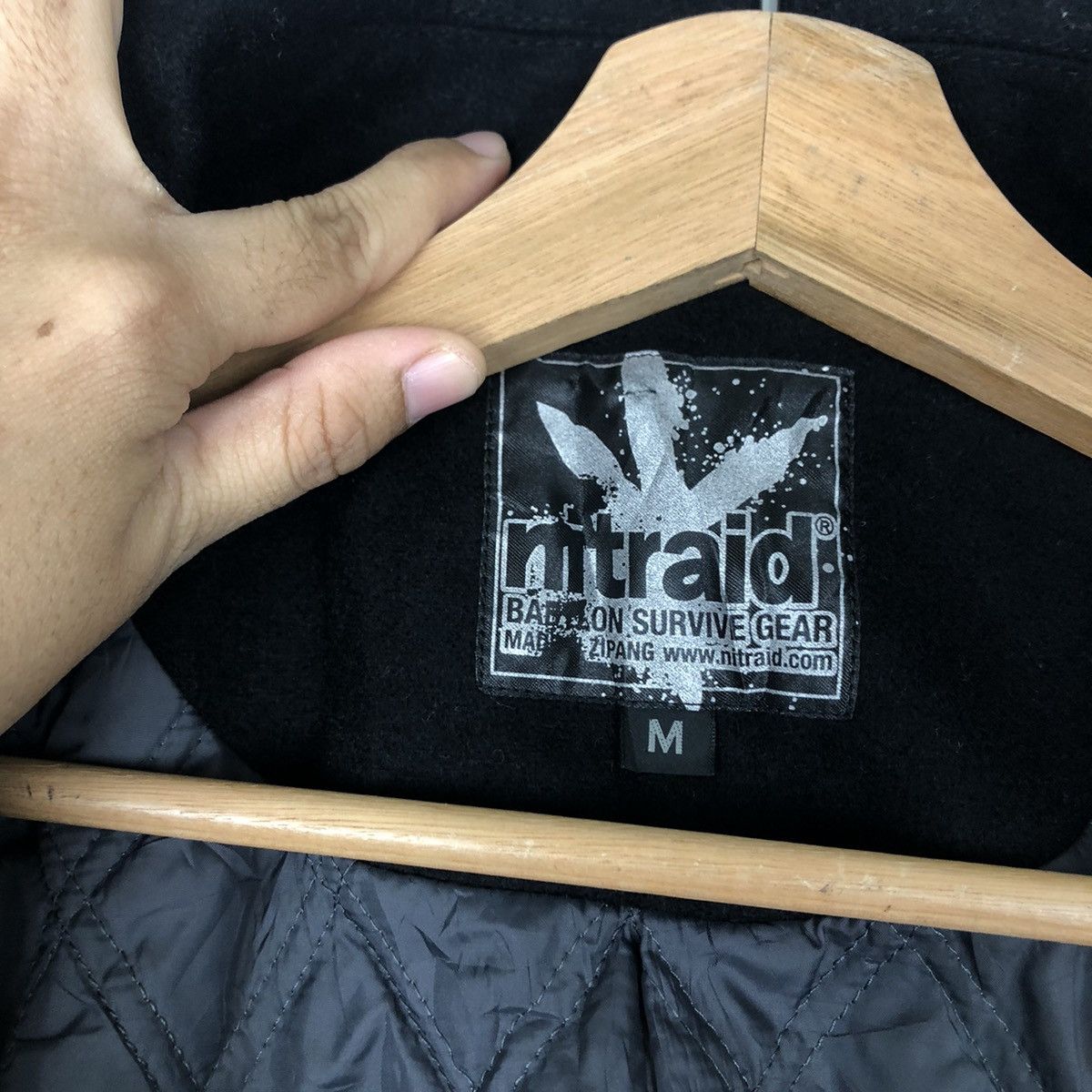 Japanese Brand VINTAGE WOOL JACKET DOUBLE BREAST NITRAID ISSEY MIYAKE Size US M / EU 48-50 / 2 - 12 Thumbnail