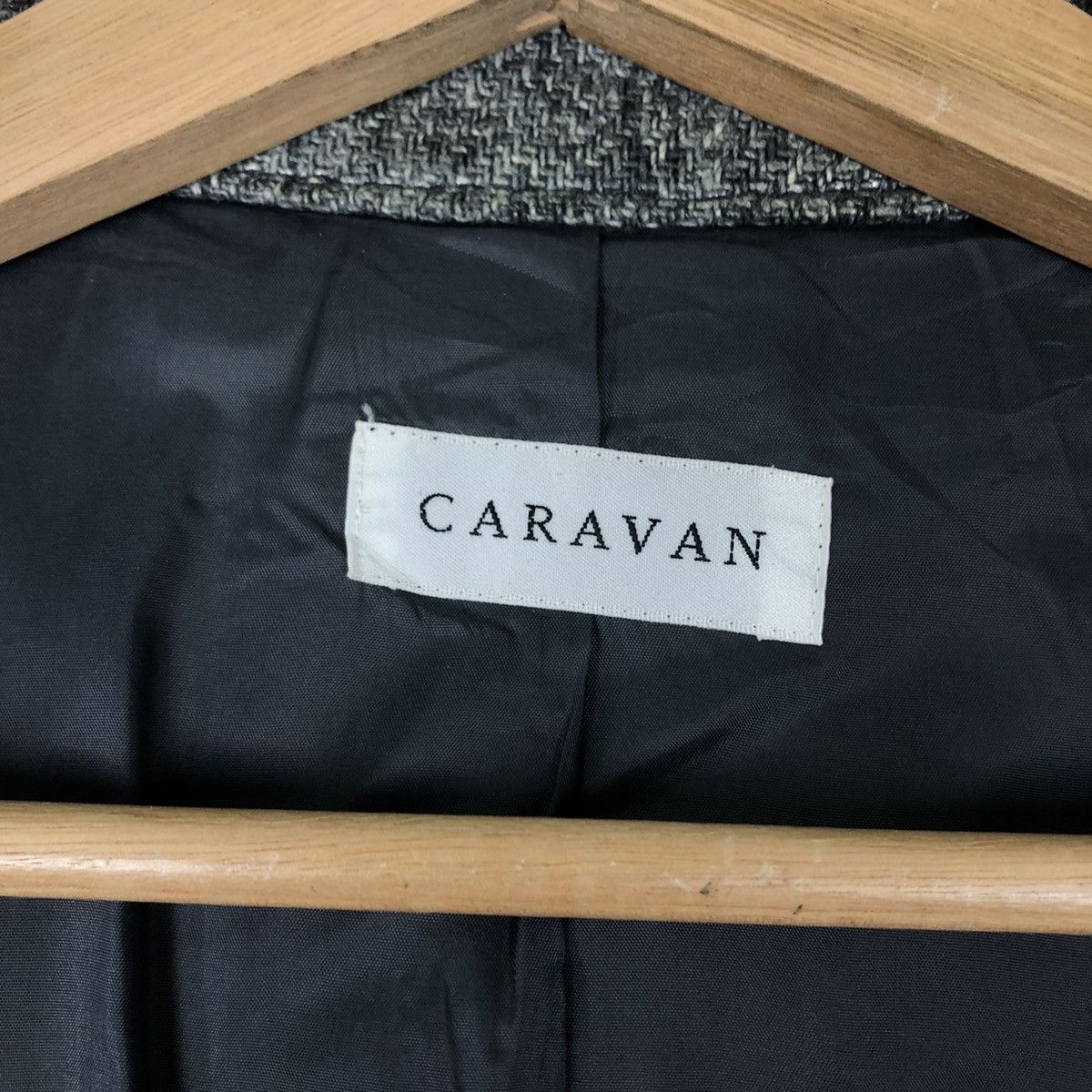 Japanese Brand VINTAGE CROPPED JACKET CARAVAN DISTRESSED DESIGN Size US M / EU 48-50 / 2 - 12 Thumbnail