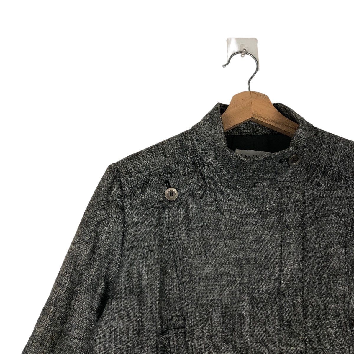 Japanese Brand VINTAGE CROPPED JACKET CARAVAN DISTRESSED DESIGN Size US M / EU 48-50 / 2 - 6 Thumbnail