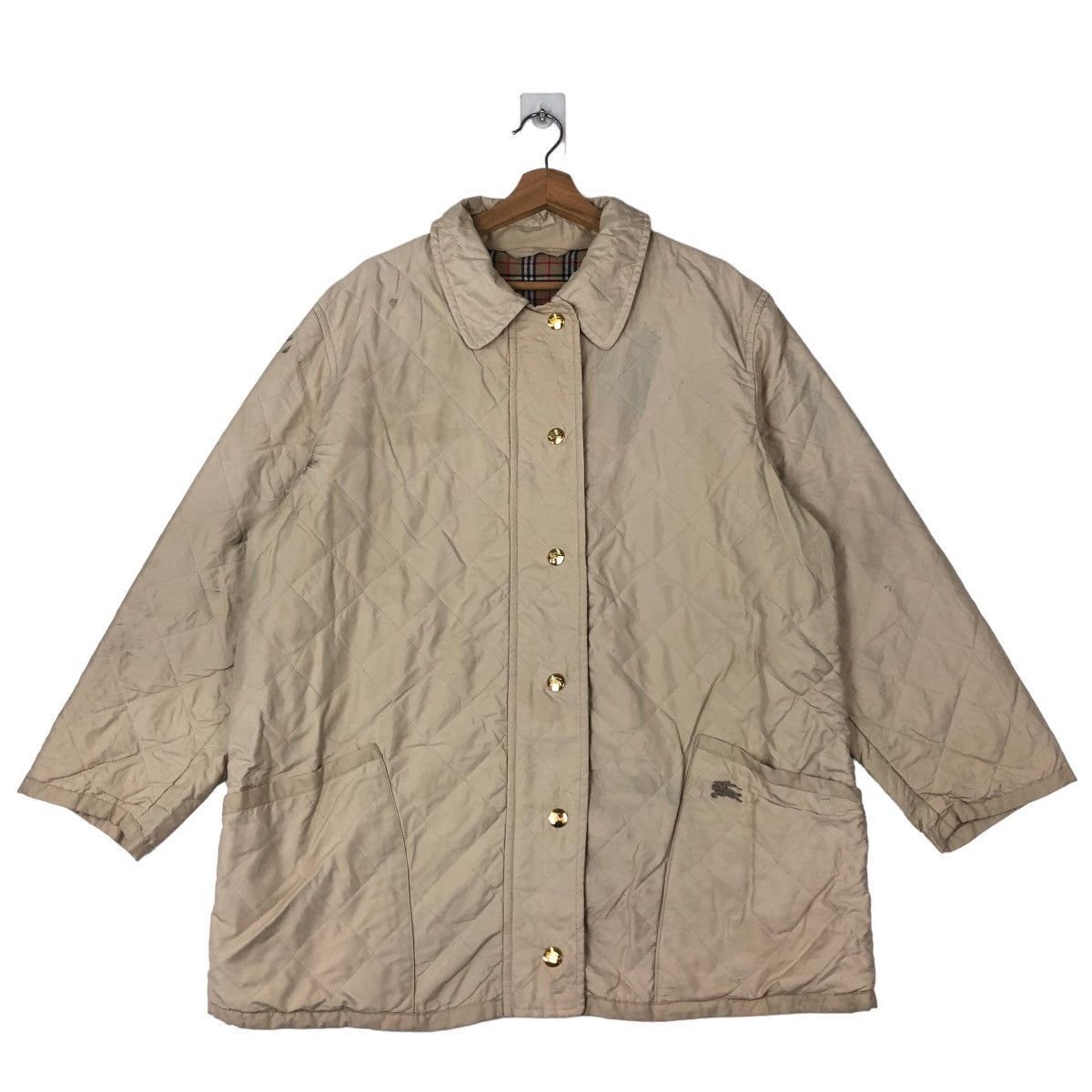 Burberry VINTAGE BURBERRYS LIGHT PUFFER DOWN JACKET NOVA CHECK DESIGN Size US M / EU 48-50 / 2 - 1 Thumbnail