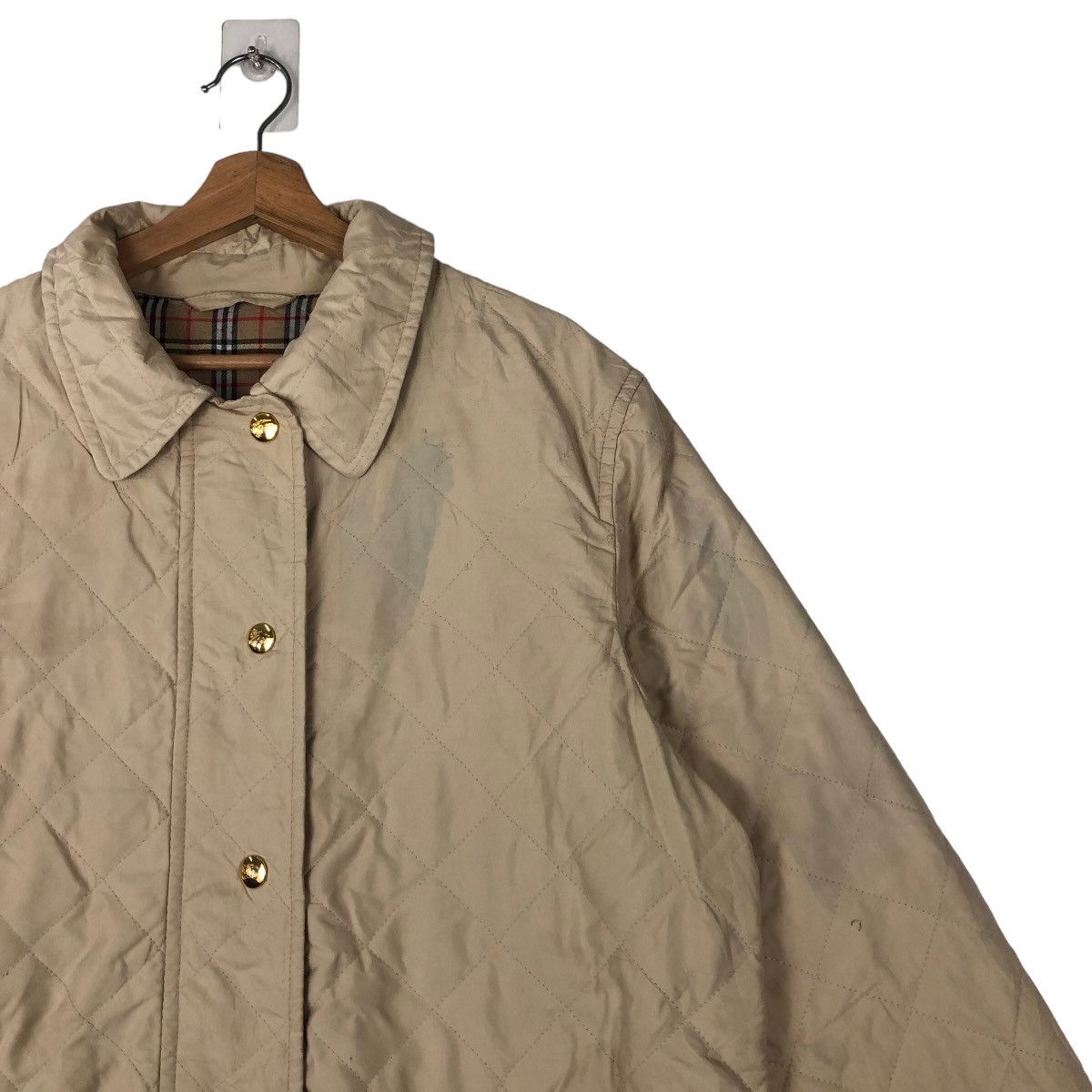 Burberry VINTAGE BURBERRYS LIGHT PUFFER DOWN JACKET NOVA CHECK DESIGN Size US M / EU 48-50 / 2 - 5 Thumbnail