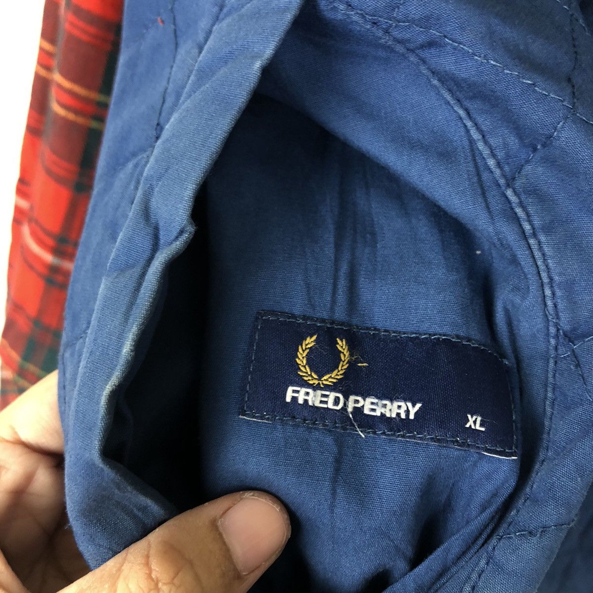 Japanese Brand VINTAGE REVERSIBLE BOMBER JACKET FRED PERRY WORK TARTAN Size US XL / EU 56 / 4 - 19 Thumbnail