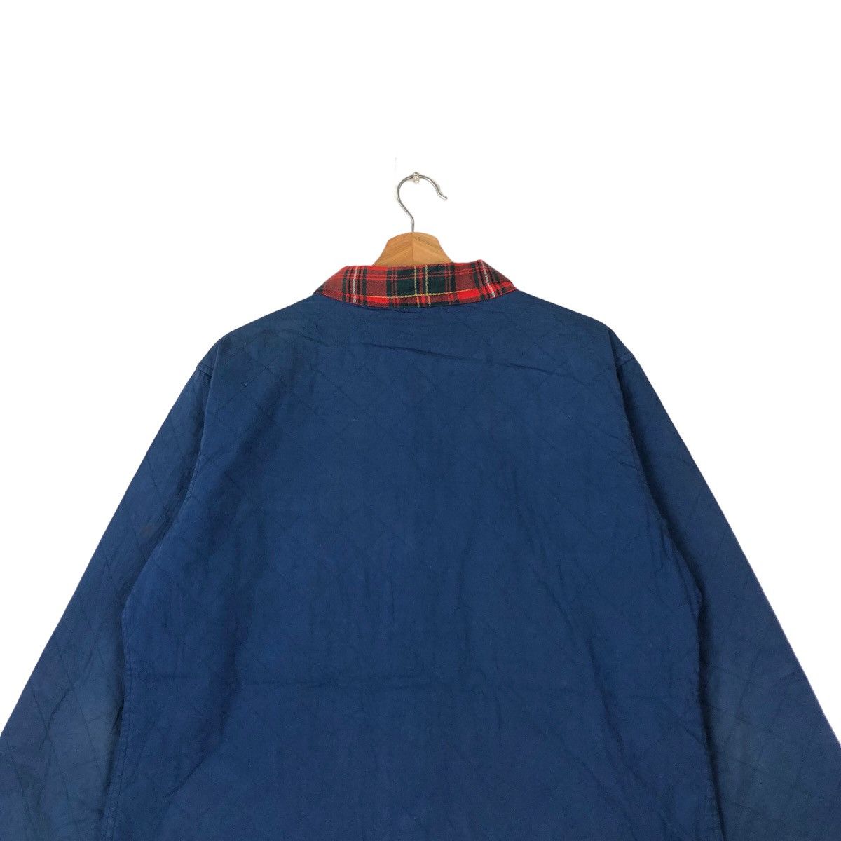 Japanese Brand VINTAGE REVERSIBLE BOMBER JACKET FRED PERRY WORK TARTAN Size US XL / EU 56 / 4 - 8 Thumbnail