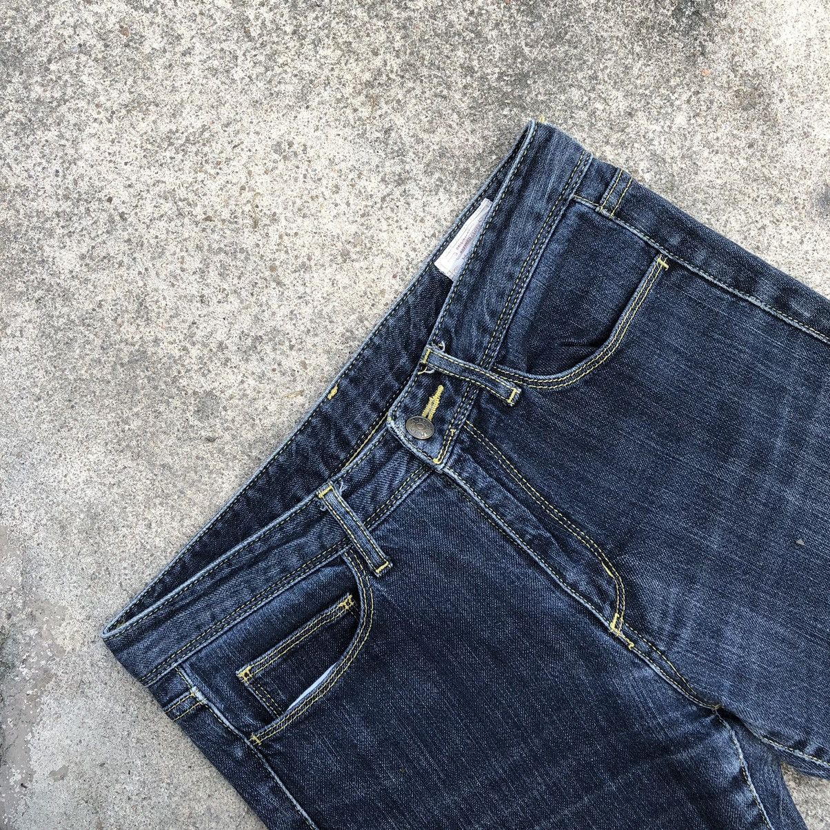Japanese Brand 🔥Rare🔥🇯🇵Vintage HushHush Rips Distress Denim Jeans Size 31" - 10 Thumbnail