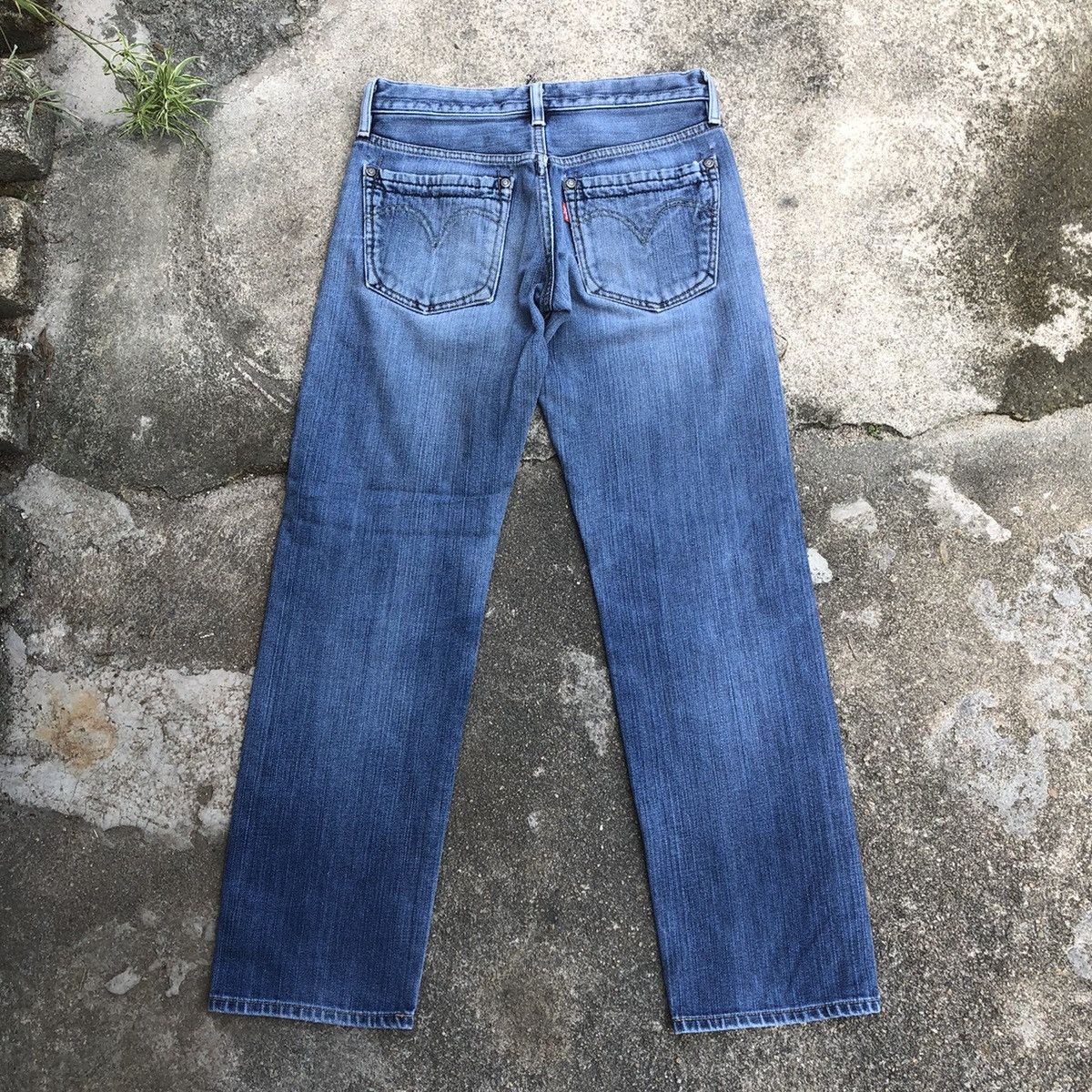 Levi's × Vintage 🔥Rare🔥Levis Lady Style Stoned Wash Rips Distress Denim Jeans Size 27" / US 4 / IT 40 - 4 Thumbnail