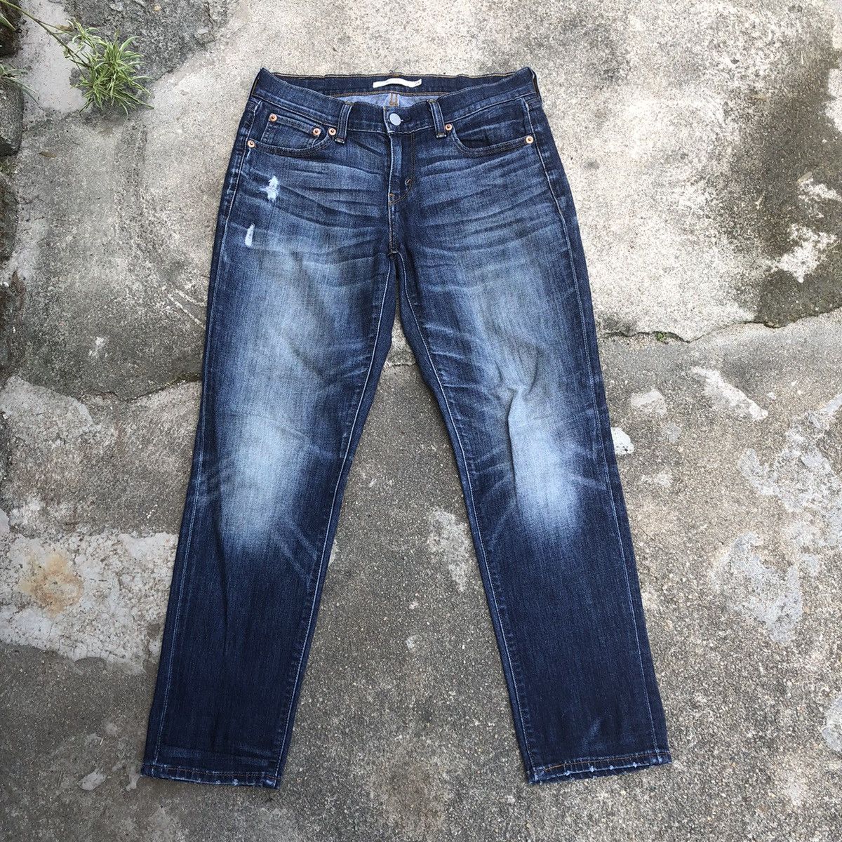 Levi's × Vintage 🔥Rare🔥Vintage Levis Stoned Wash Rips Distress Denim Jeans Size 28" / US 6 / IT 42 - 1 Thumbnail