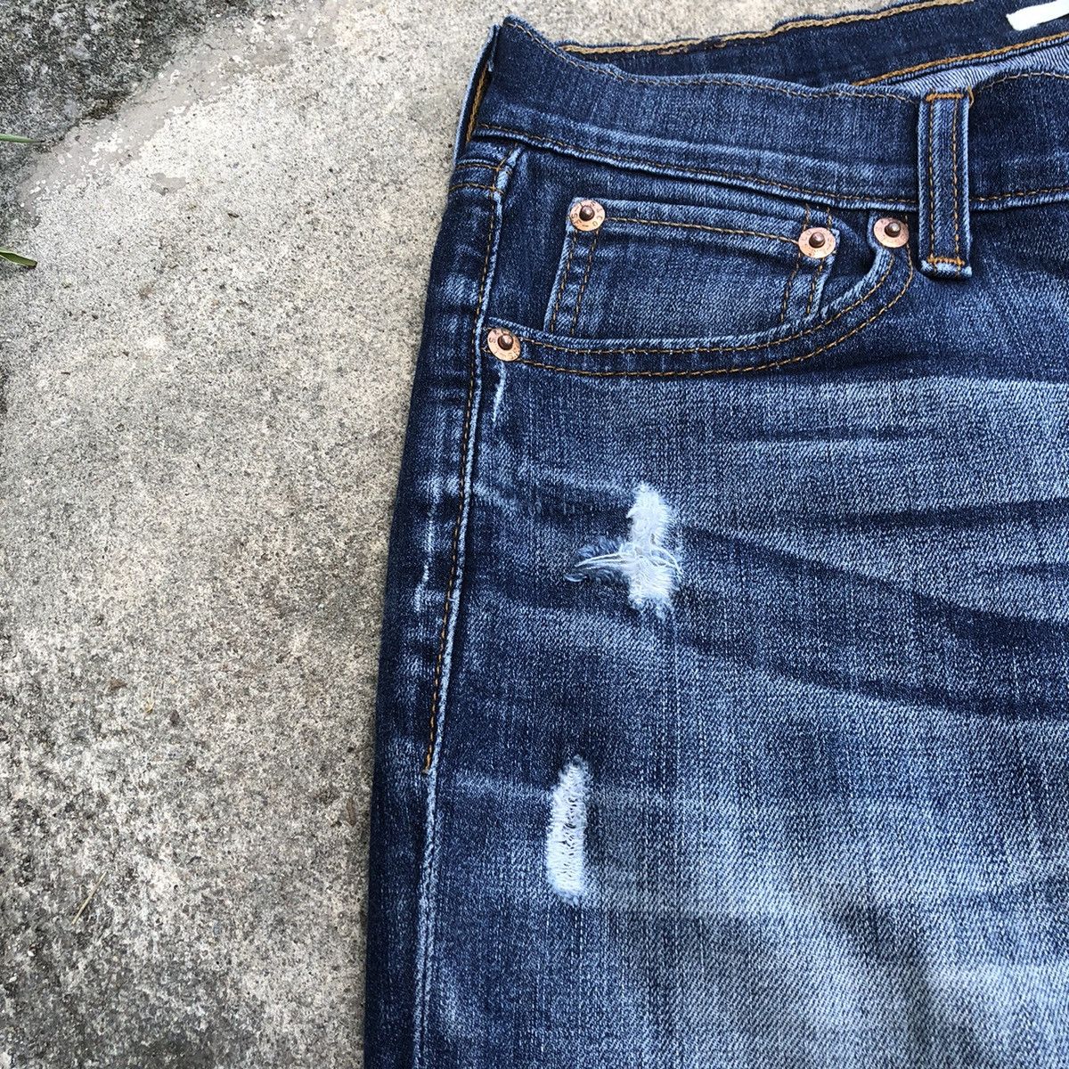 Levi's × Vintage 🔥Rare🔥Vintage Levis Stoned Wash Rips Distress Denim Jeans Size 28" / US 6 / IT 42 - 9 Thumbnail