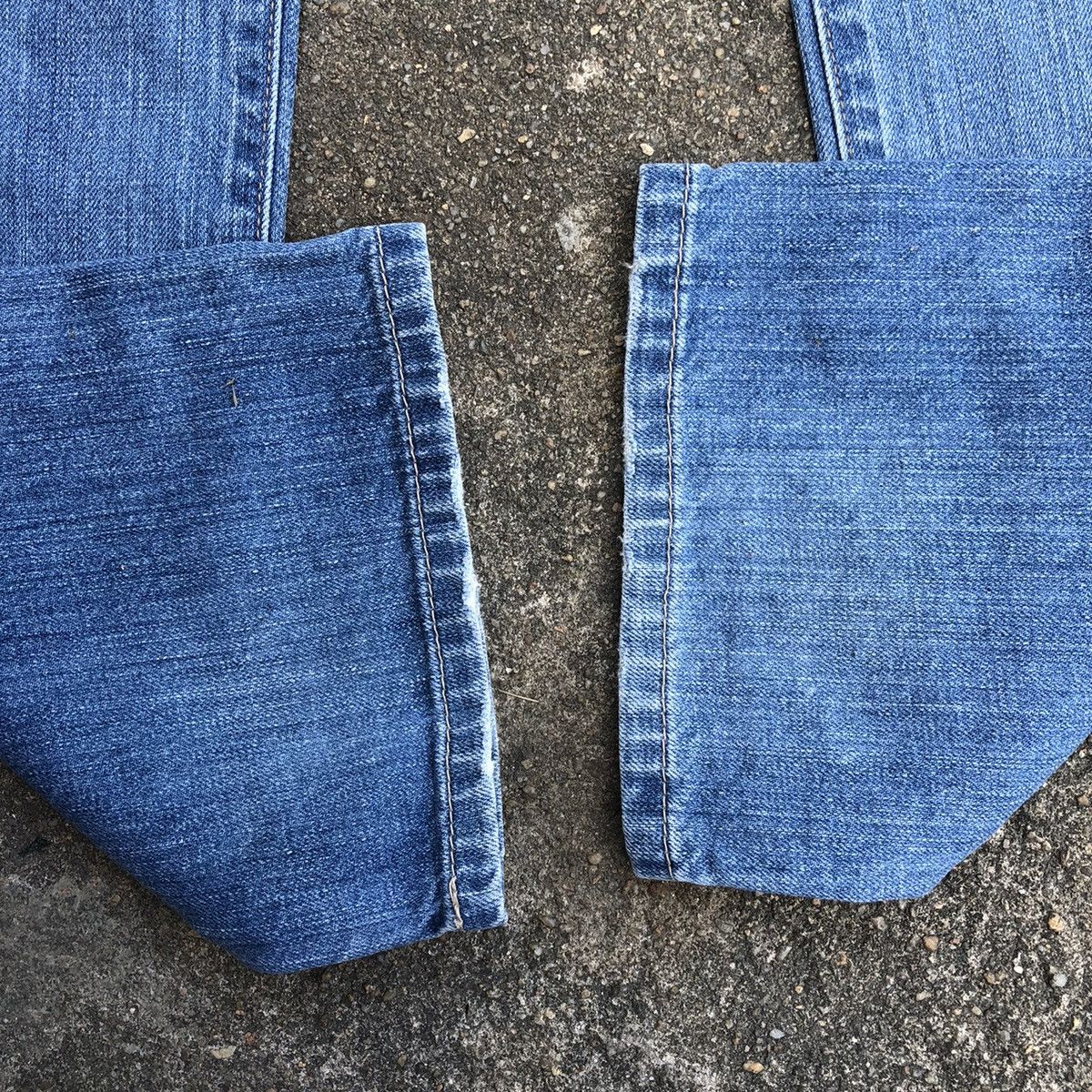 Levi's × Vintage 🔥Rare🔥Levis 535 Stoned Wash Rips Distress Denim Jeans Size 30" / US 8 / IT 44 - 7 Thumbnail
