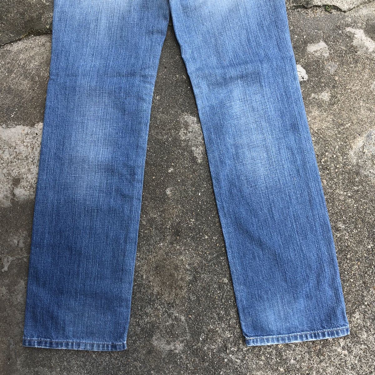 Levi's × Vintage 🔥Rare🔥Levis 535 Stoned Wash Rips Distress Denim Jeans Size 30" / US 8 / IT 44 - 6 Thumbnail