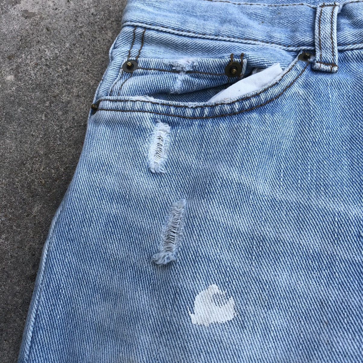 Japanese Brand 🔥Sick🔥🇯🇵SVS Splash Paint Punk Styles Zipper Rips Dirty Jeans Size 30" / US 8 / IT 44 - 13 Thumbnail