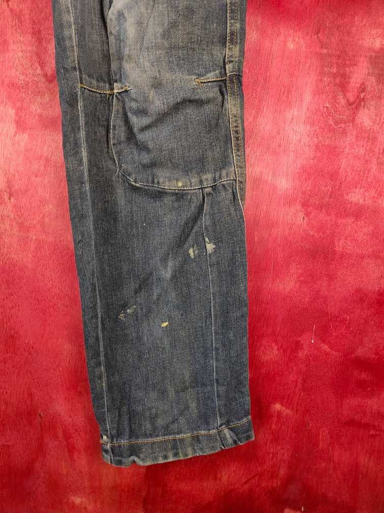 Japanese Brand DL Japan custom pocket Dark Blue Faded Denim Pants #S526 Size US 32 / EU 48 - 13 Thumbnail