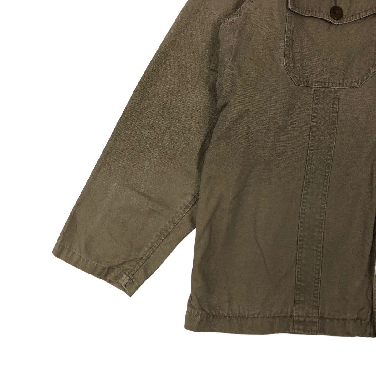 Woolrich Woolen Mills VINTAGE CHORE WORK JACKET WOOLRICH INSPIRED ISSEY MIYAKE Size US L / EU 52-54 / 3 - 3 Thumbnail