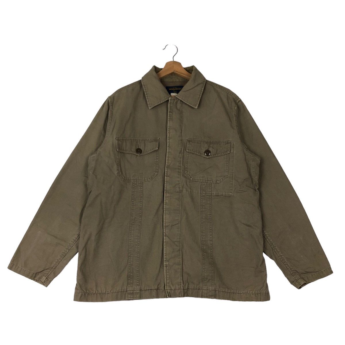 Woolrich Woolen Mills VINTAGE CHORE WORK JACKET WOOLRICH INSPIRED ISSEY MIYAKE Size US L / EU 52-54 / 3 - 1 Thumbnail