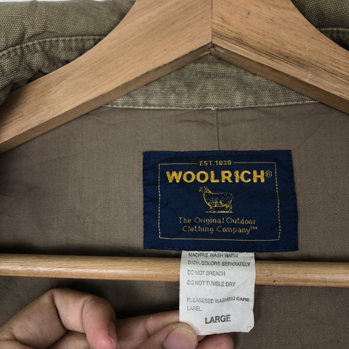 Woolrich Woolen Mills VINTAGE CHORE WORK JACKET WOOLRICH INSPIRED ISSEY MIYAKE Size US L / EU 52-54 / 3 - 12 Thumbnail
