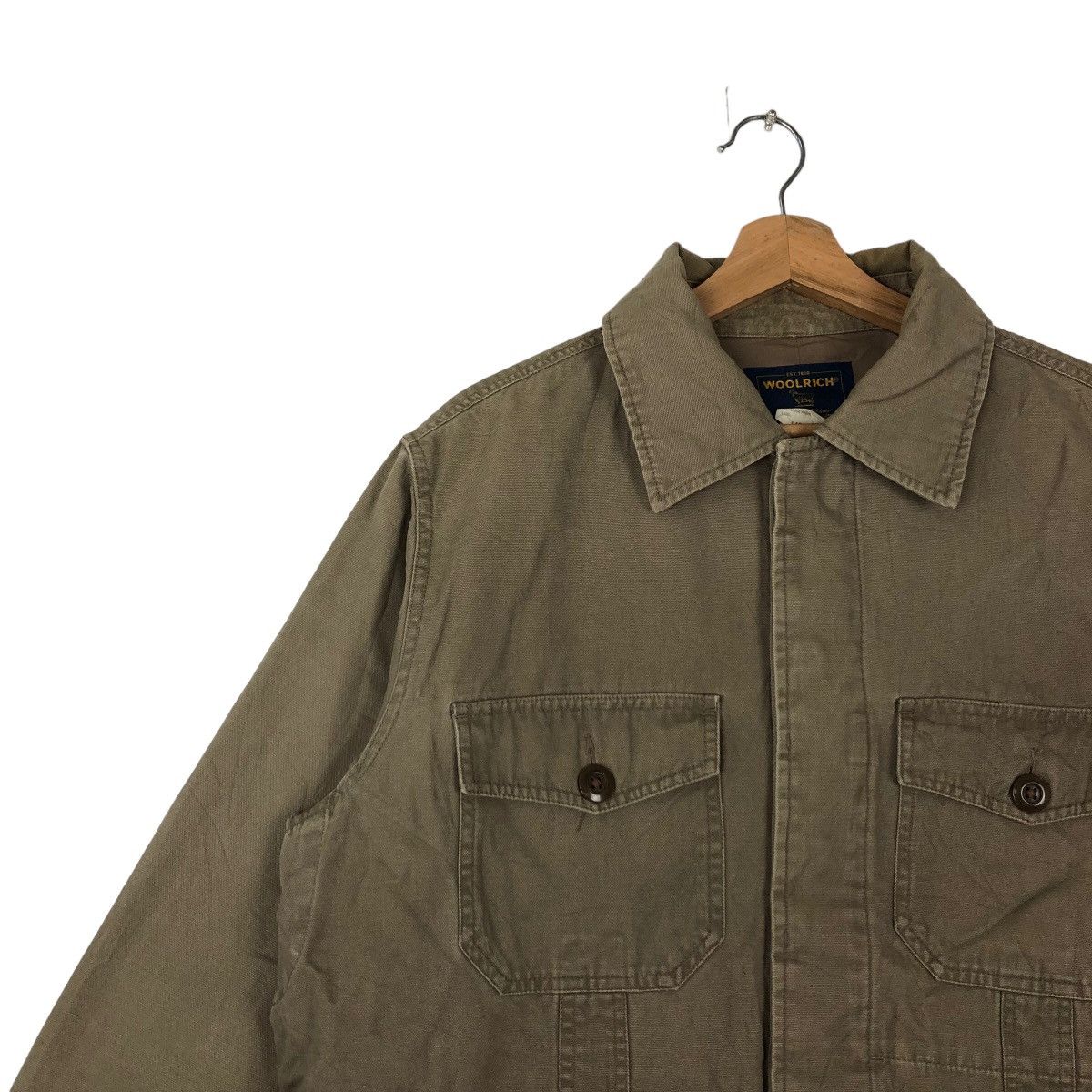 Woolrich Woolen Mills VINTAGE CHORE WORK JACKET WOOLRICH INSPIRED ISSEY MIYAKE Size US L / EU 52-54 / 3 - 6 Thumbnail