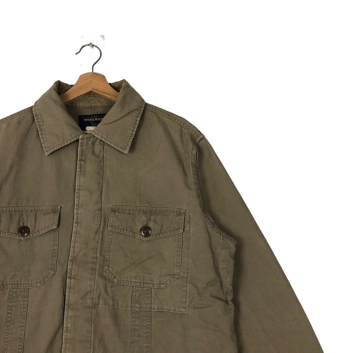 Woolrich Woolen Mills VINTAGE CHORE WORK JACKET WOOLRICH INSPIRED ISSEY MIYAKE Size US L / EU 52-54 / 3 - 5 Thumbnail