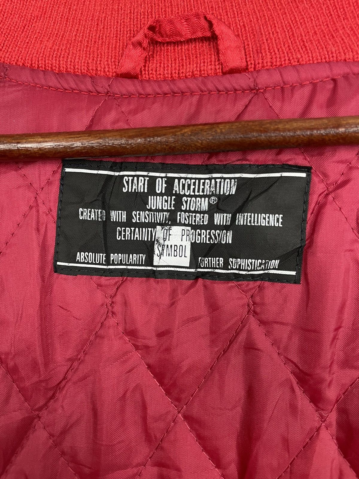 Japanese Brand Sukajan Thunder Storm Embroidery Jacket Size US L / EU 52-54 / 3 - 10 Thumbnail