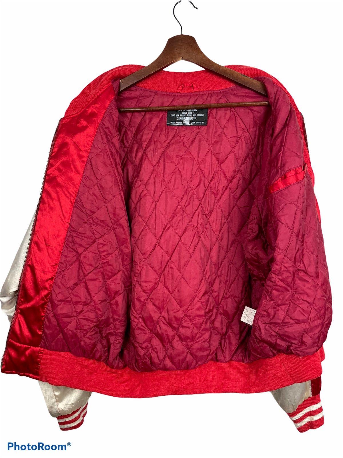 Japanese Brand Sukajan Thunder Storm Embroidery Jacket Size US L / EU 52-54 / 3 - 6 Thumbnail
