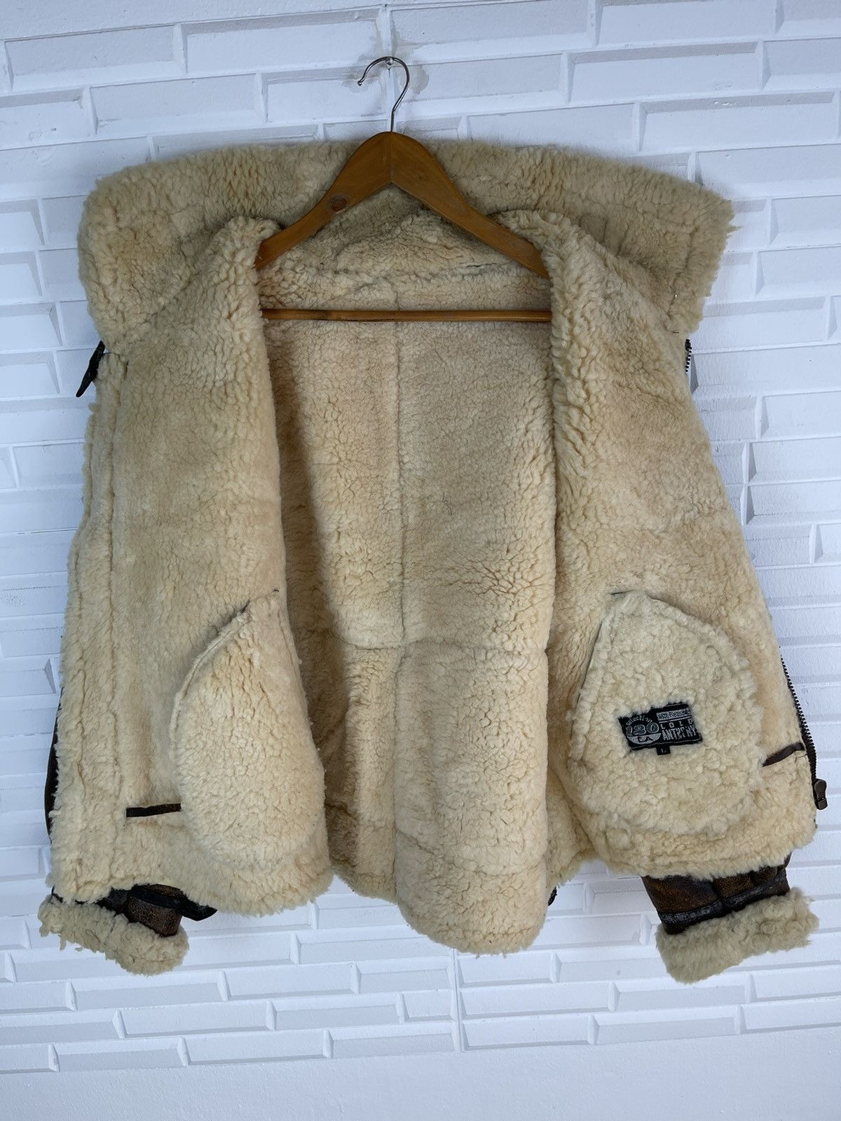 Vintage ❌MUST GONE🚀B3 LAMBSKIN Shearling Jacket OPTI LOLD ANTHONY Size US M / EU 48-50 / 2 - 5 Thumbnail