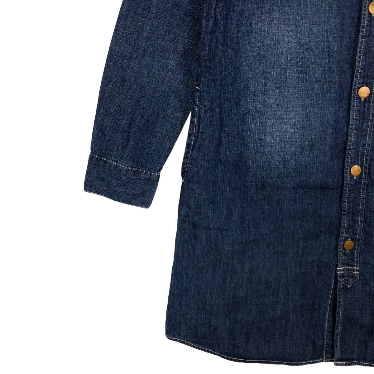 Indigo VINTAGE UNION MADE LEE SANFORIZED SHRUNK INDIGO DENIM JACKET Size US L / EU 52-54 / 3 - 3 Thumbnail