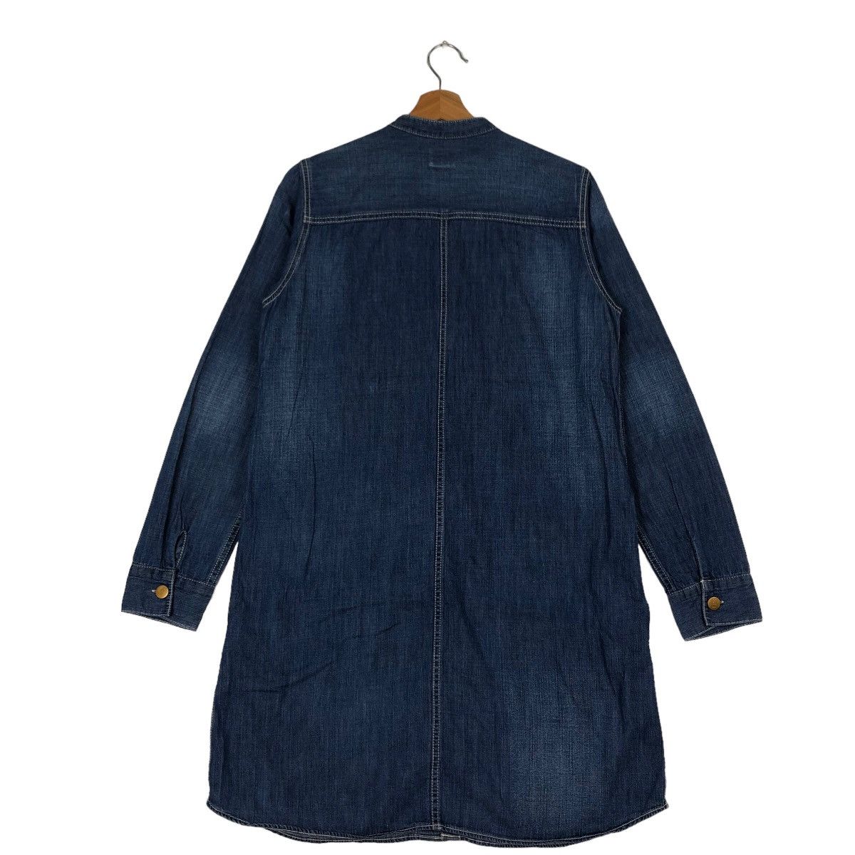 Indigo VINTAGE UNION MADE LEE SANFORIZED SHRUNK INDIGO DENIM JACKET Size US L / EU 52-54 / 3 - 7 Thumbnail