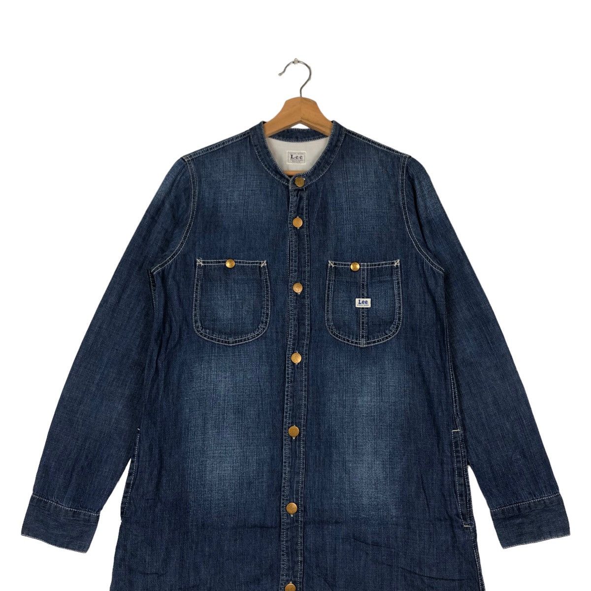 Indigo VINTAGE UNION MADE LEE SANFORIZED SHRUNK INDIGO DENIM JACKET Size US L / EU 52-54 / 3 - 2 Thumbnail