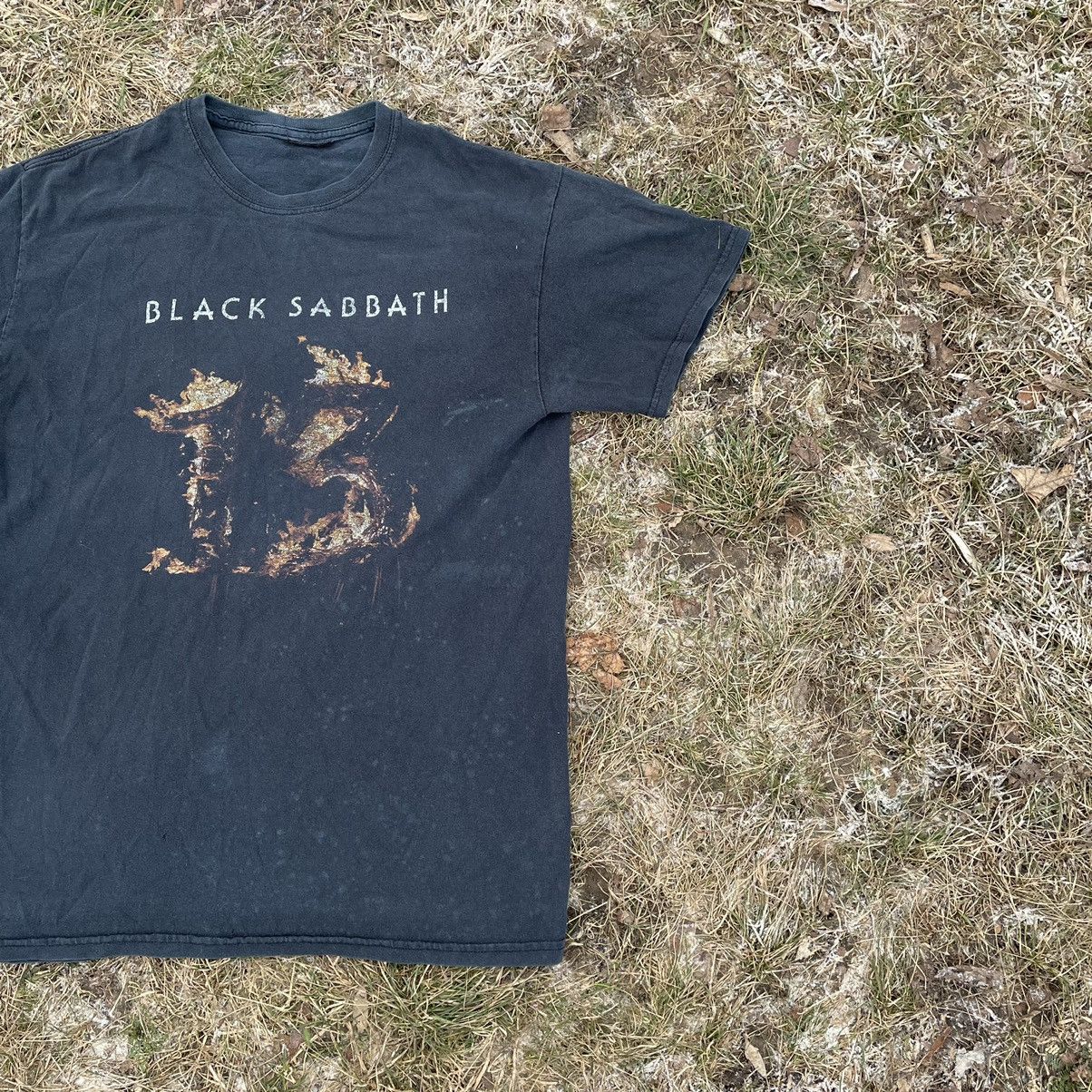 Vintage Vintage Black Sabbath Sun Faded Graphic Band Tee Grunge M Size US M / EU 48-50 / 2 - 2 Thumbnail