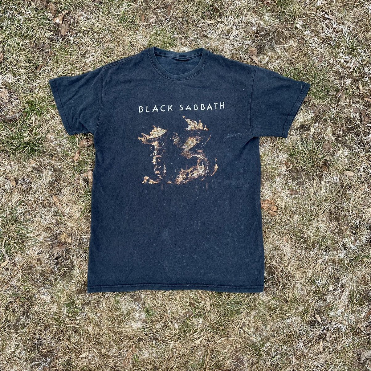 Vintage Vintage Black Sabbath Sun Faded Graphic Band Tee Grunge M Size US M / EU 48-50 / 2 - 1 Thumbnail
