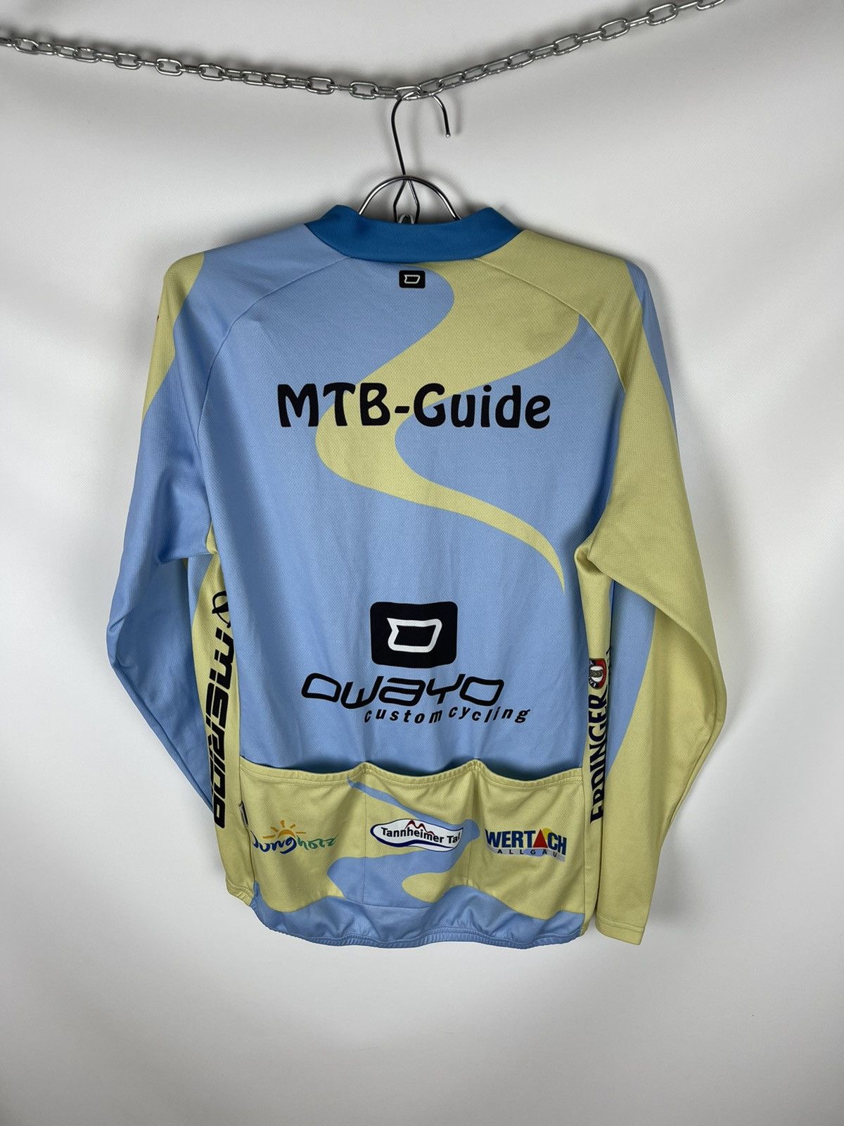 Vintage Owayo MTB-Guide vintage long sleeve cycle jersey full zip Size US XXL / EU 58 / 5 - 9 Thumbnail